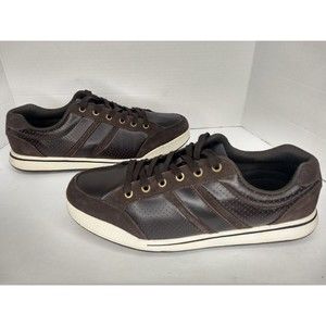 Men's Wilson Ultra BLK Golf Shoe SZ 11.5D Brown Leather Athletic Sneaker *Nice*